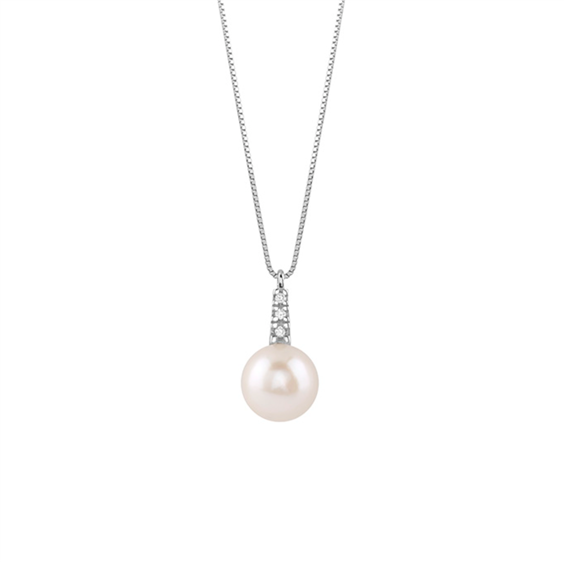 Collana Bliss Donna BL PARADISE NEW in Oro bianco Perla 20115673 - 20115673